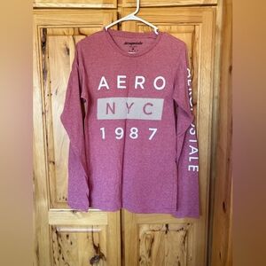 NWT Aeropostale NYC Long Sleeve Sweater Shirt Active Small